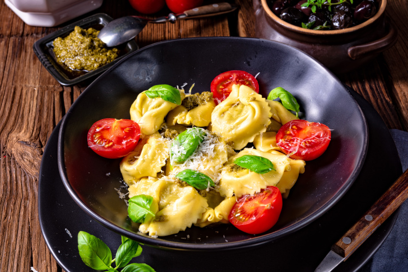 Tortellini als Vorspeise