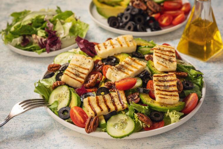 Salat als Grillbeilage