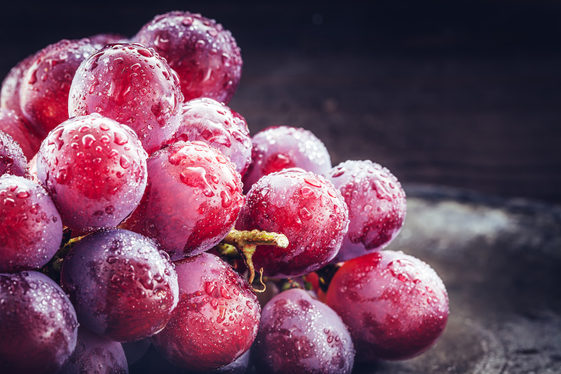 Trauben für einen Smoothie